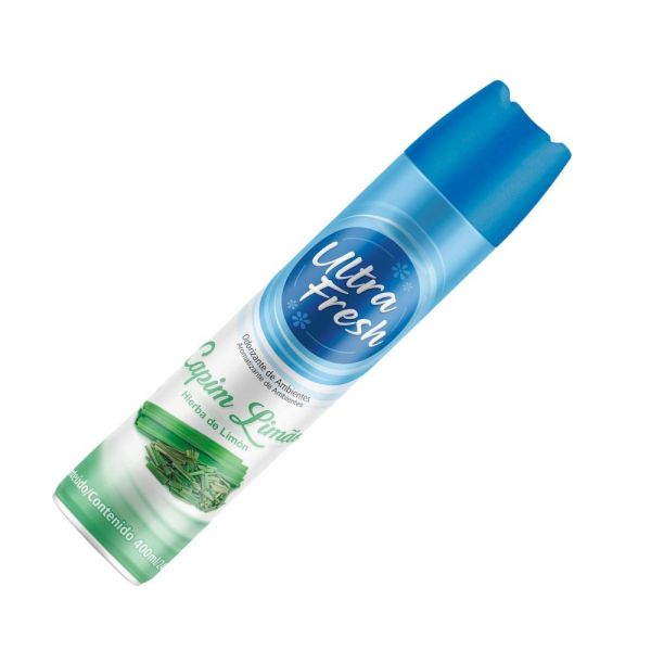 Odorizador Ultra Fresh 400ml Capim Limão Chemicolor