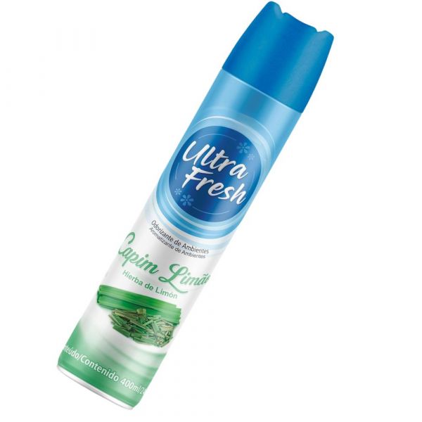 Odorizador Ultra Fresh 400ml Capim Limão Chemicolor