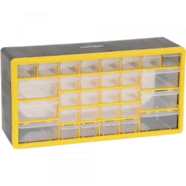 Organizador Plástico 30 Gavetas OPV 300 Vonder