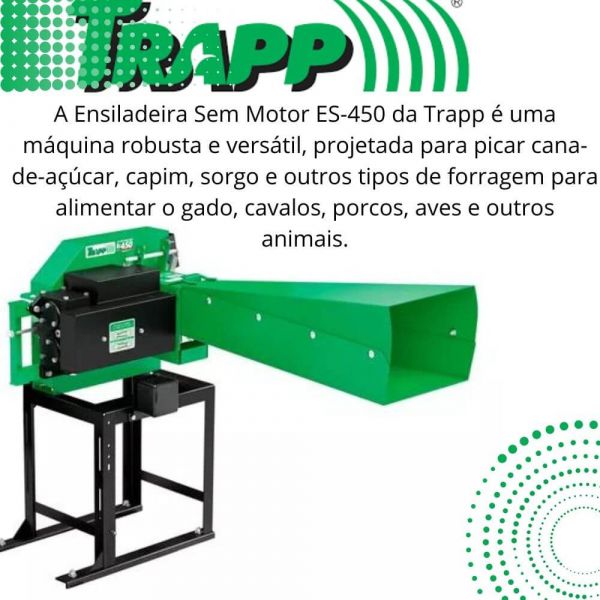 Ensiladeira Sem Motor ES-450 Trapp
