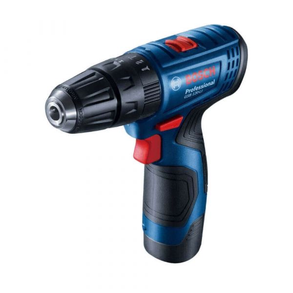 Parafusadeira Furadeira Bosch GSB 120-LI 12V 2 baterias e maleta