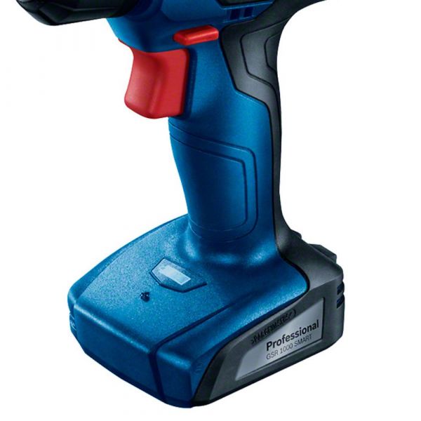 Parafusadeira Furadeira a bateria GSR 1000 Smart 12V 10 Bits e Maleta Bosch