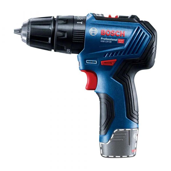 Parafusadeira Furadeira a bateria Bosch GSB 12V-30 Brushless 12V SB