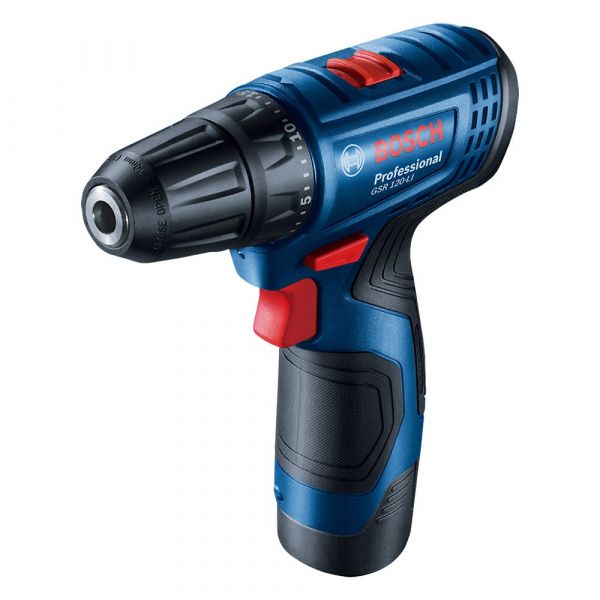 Parafusadeira Furadeira Bosch GSR 120-LI 12V 1 Bateria e maleta