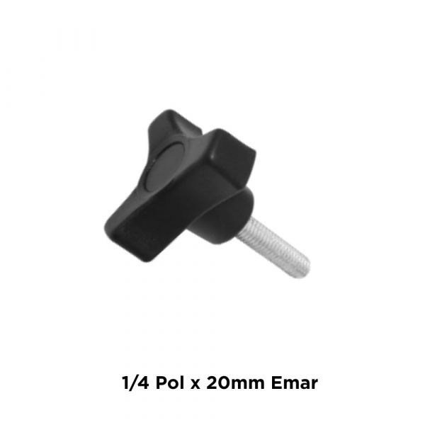 Parafuso Manípulo 1/4 Pol x 20mm Emar