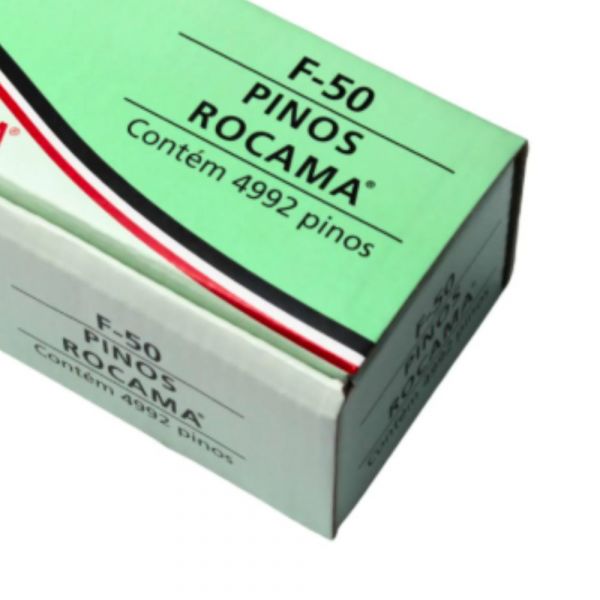 Pinos com Cabeça F-50 Caixa com 4992 Unidades Rocama