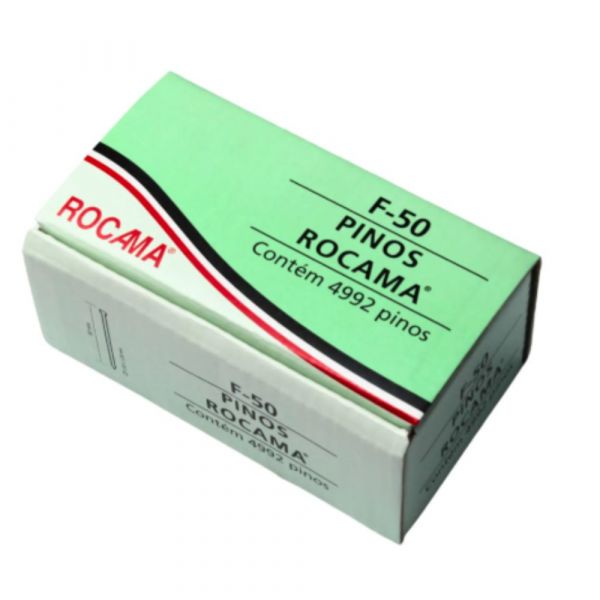 Pinos com Cabeça F-50 Caixa com 4992 Unidades Rocama