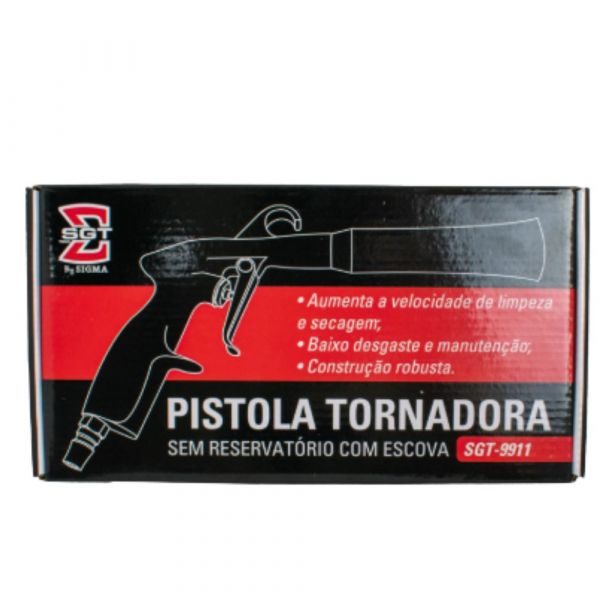 Pistola Tornadora com Escova Sem Reservatório SGT-9911 Sigma Tools