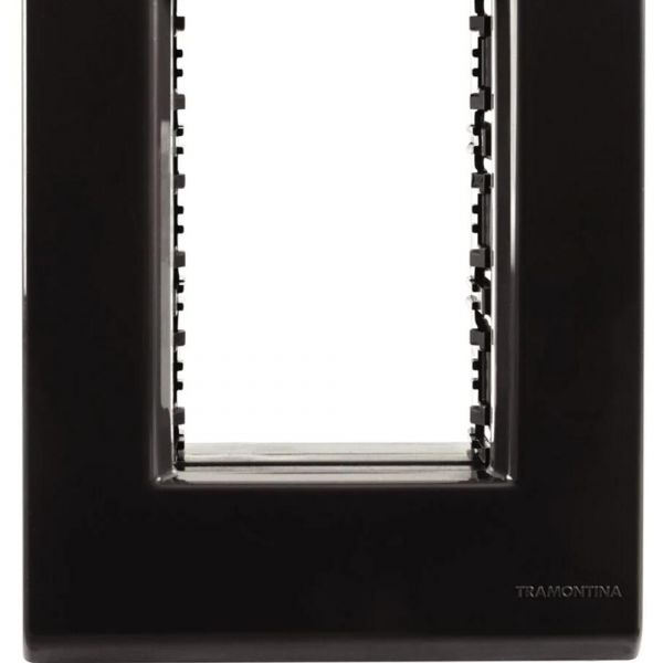 Placa 3 Postos 4x2 Liz Grafite Tramontina
