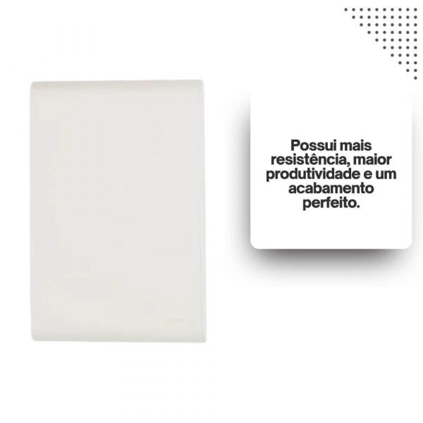 Placa Cega 4x2 Liz Branca Tramontina 