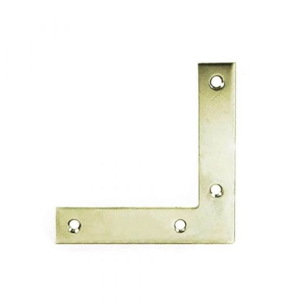 Placa Junção Angular Reforçada 10x10 Cm 660-310 Minubras