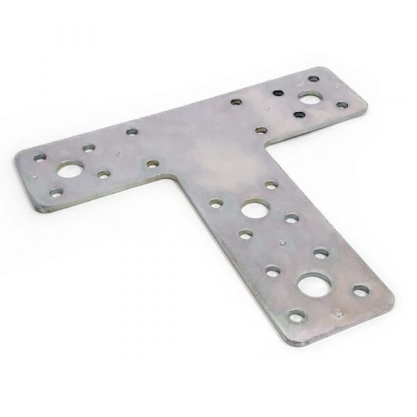 Placa Junção em T 40 x 95 x 150 x 2,5mm Minubras