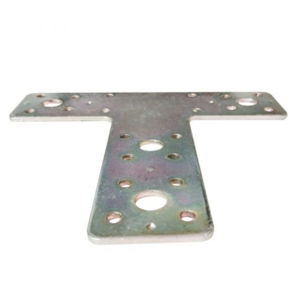 Placa Junção em T 40 x 95 x 150 x 2,5mm Minubras