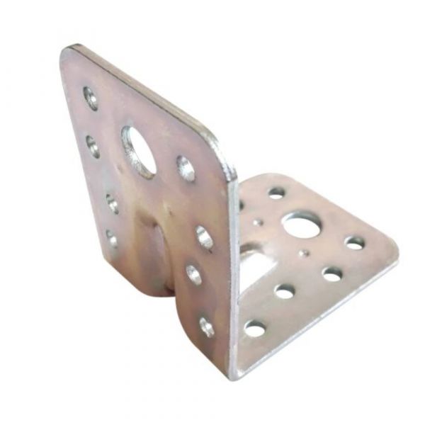 Placa Junção Reforçada Dobrada 55 x 65 x 2,65mm Minubras