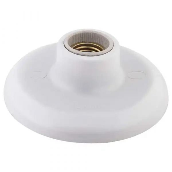 Plafon Simples Com Soquete Porcelana 250W Tramontina