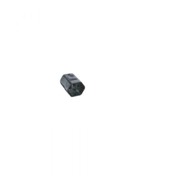 Plugue Fêmea 2P 10A 250V Preto E Branco Tramontina