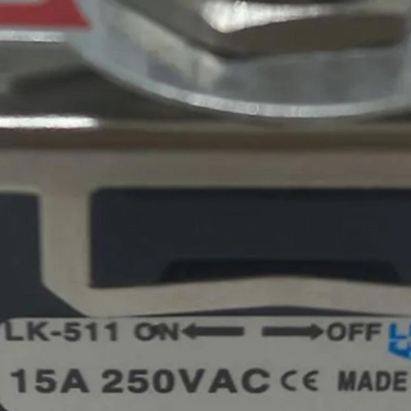 Chave Alavanca LK-511 Liga Desliga 2 Polos Lukma