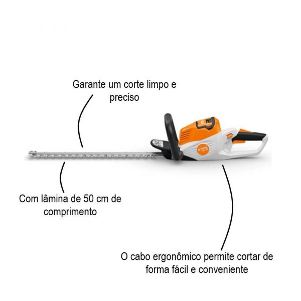 Podador a Bateria HSA 50 SET 220V Stihl
