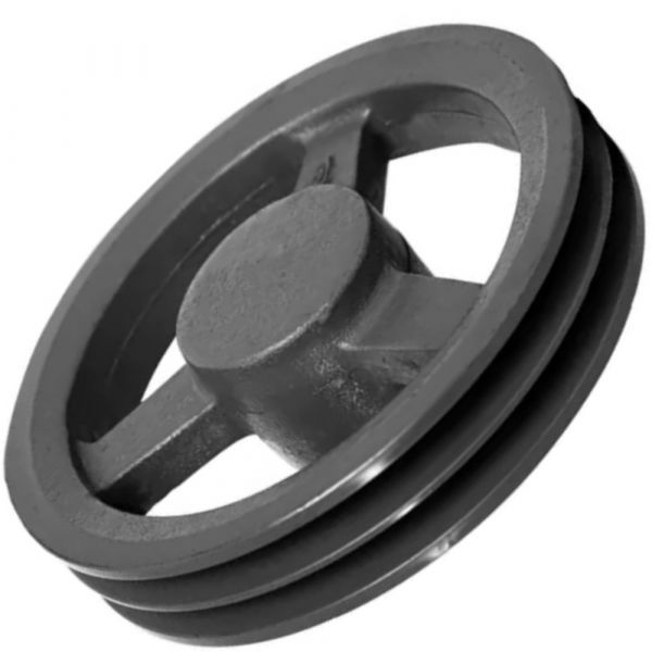 Polia Ferro Fundido 160mm Com Dois Canais Mademil