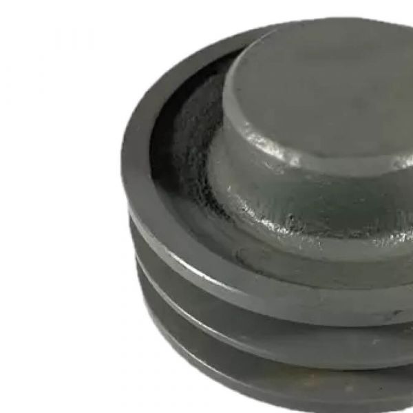 Polia Ferro Fundido 60mm 2 Canais Perfil A Mademil
