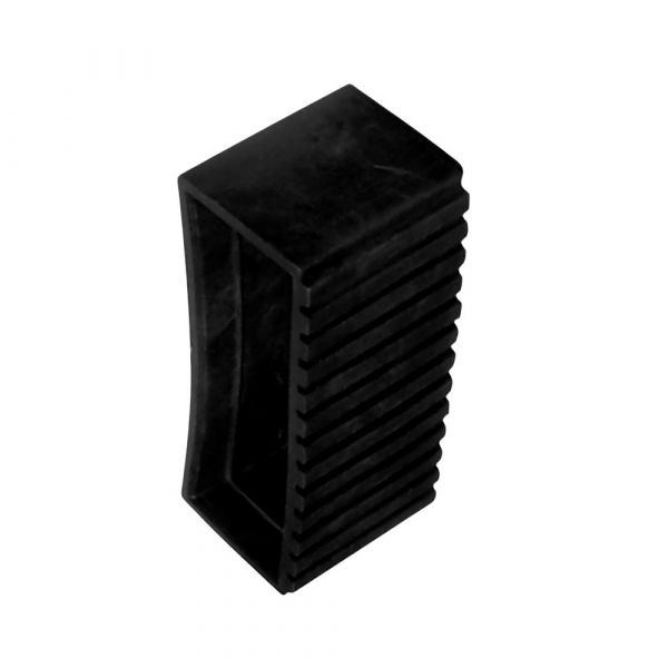 Ponteira Externa Bota Preta 70x30mm Emar