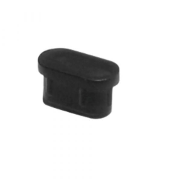 Ponteira Interna 30x16mm Preta Emar