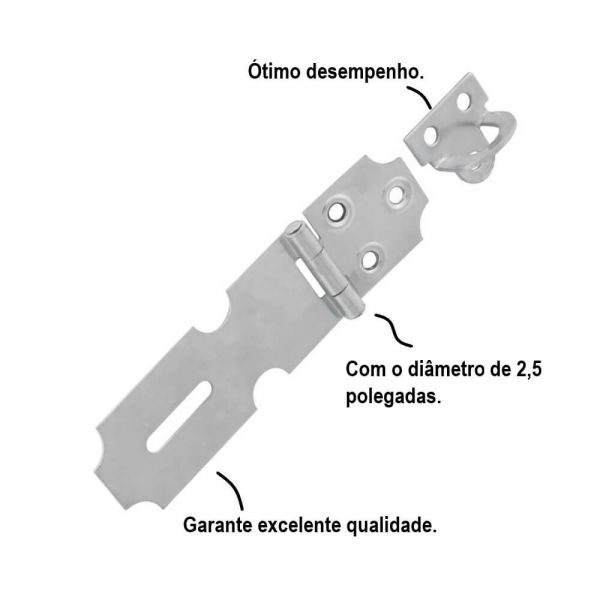 Porta Cadeado 2,5