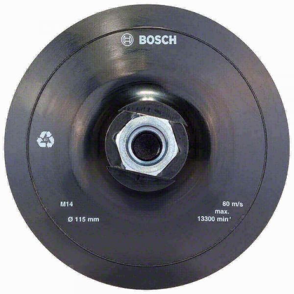 Prato para Esmerilhadeira com porca M14 Bosch 115m