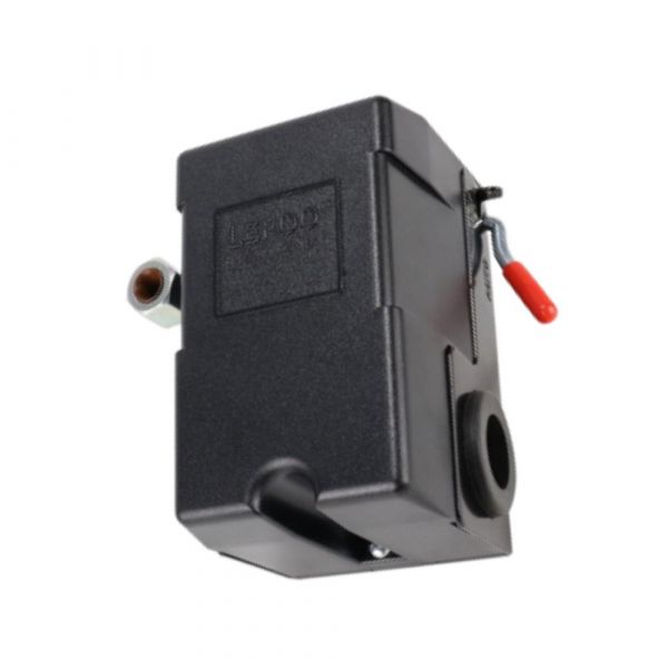 Pressostato LF10 para Compressor de Ar 4 Vias 80-120 PSI com Alavanca Lefoo