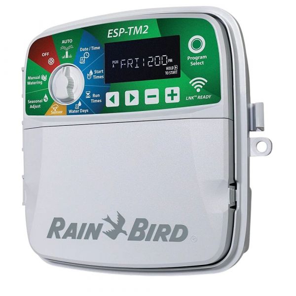 Programador de Irrigação Outdoor com Compatibilidade Wifi ESP-TM2 8 Estações F54228 230V Rain Bird