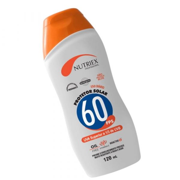 Protetor Solar FPS 60 Corporal 120ml Nutriex