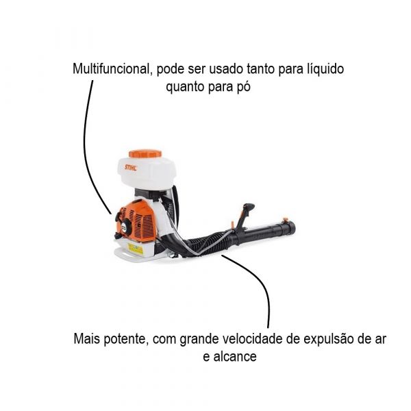 Pulverizador Costal a Combustão SR 450 Stihl