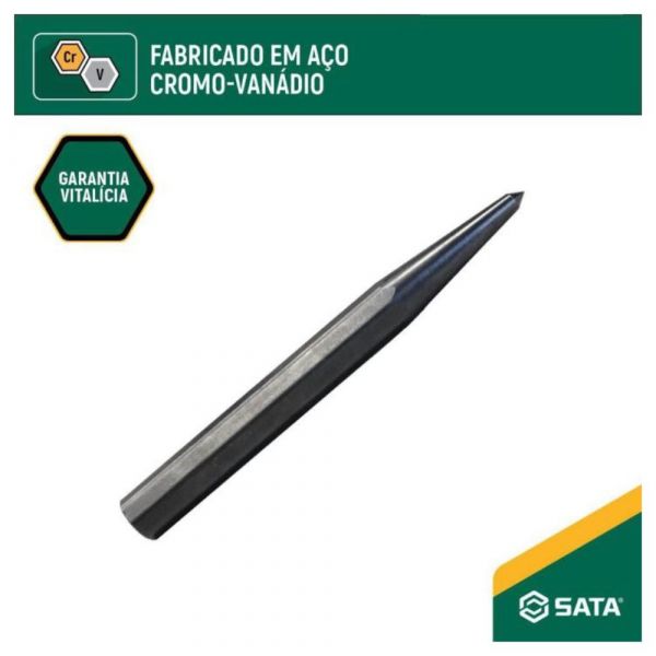 Punção Sextavado 100X4mm Sata ST90810G