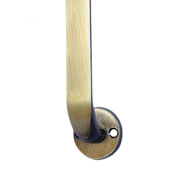Puxador Classic 10cm Zamac Latonado Oxidado União Mundial