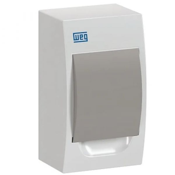 Quadro de Distribuição Para 4 Polos DIN Embutir Branco Weg