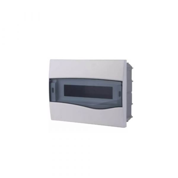 Quadro De Distribuição De Embutir 9 DIN Ou 6 NEMA Com Porta Transparente Tramontina