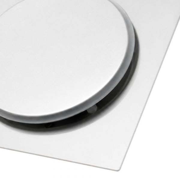 Ralo Click 10x10cm Inox Metais Premium