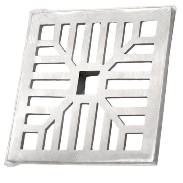 Ralo Sem Caixilho Escovado 25x25cm AC-Vent
