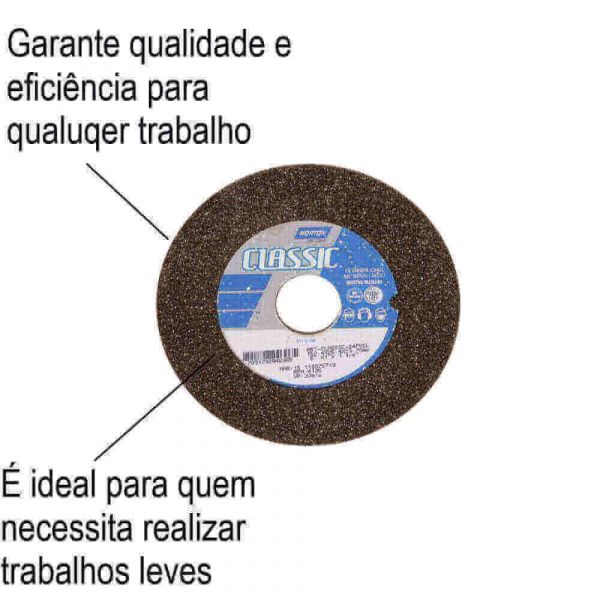 Rebolo Reto Classic 6X1X1 1/4