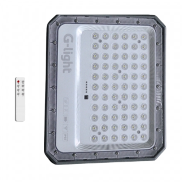 Refletor Solar Led com Painel e Controle 2800lm 6500K 200W G-light