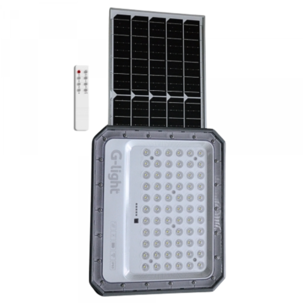 Refletor Solar Led com Painel e Controle 2800lm 6500K 200W G-light