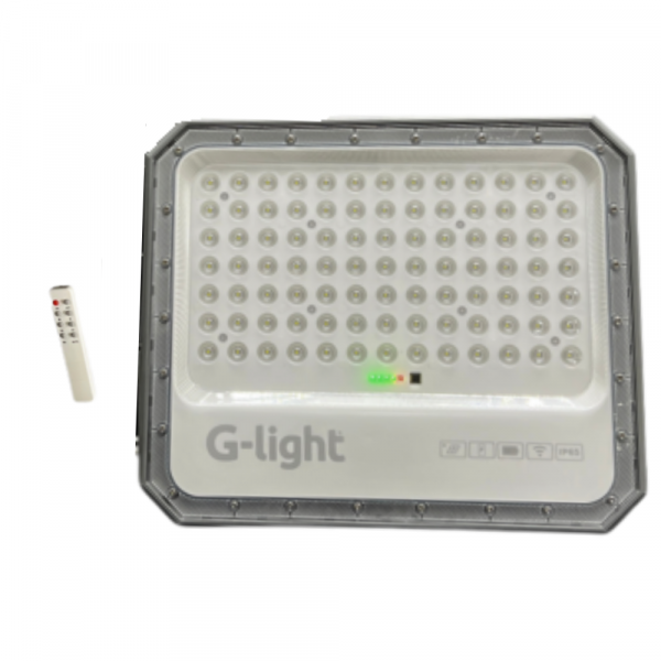Refletor Solar Led com Painel e Controle 4500lm 6500K 300W G-light