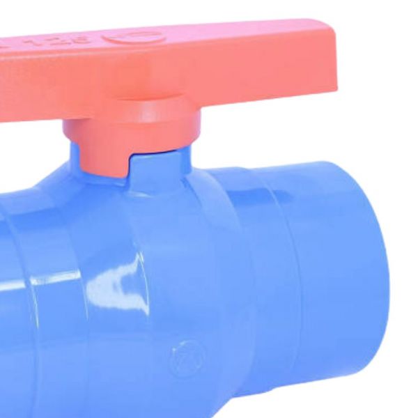 Registro Esfera Para Irrigação Azul 50mm Amanco