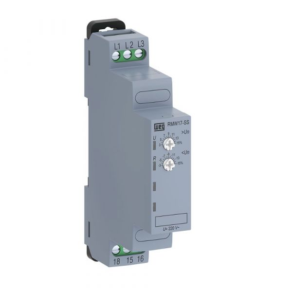Rele Eletrônico Subtensão/Sobretensão Rmw17-SS01D3300440 380V 50/60HZ Weg
