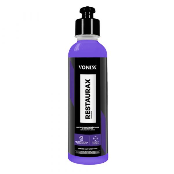 Restaurador de Plásticos Restaurax 240ml Vonixx