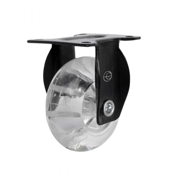 Rodízio Black Gel 210 Placa Fixa 40Kg Colson
