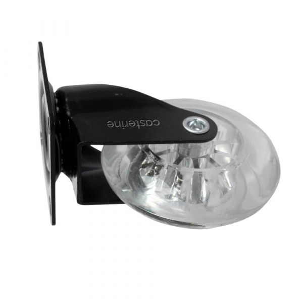 Rodízio Black Gel 310 Placa Giratória Capacidade 50Kg Colson