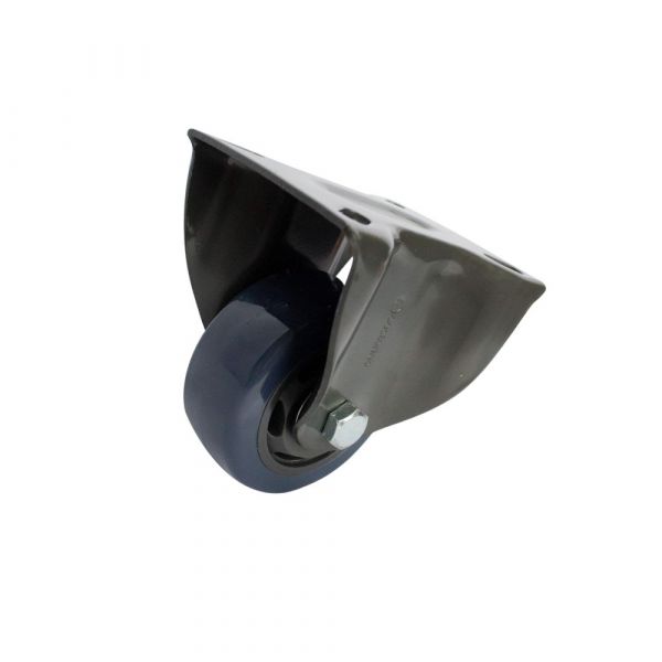 Rodízio Carbon Blue 312 Placa Fixa 70Kg Colson