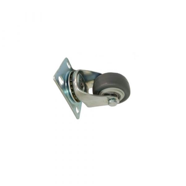Rodizio De 50mm Sem Freio Cinza Soprano