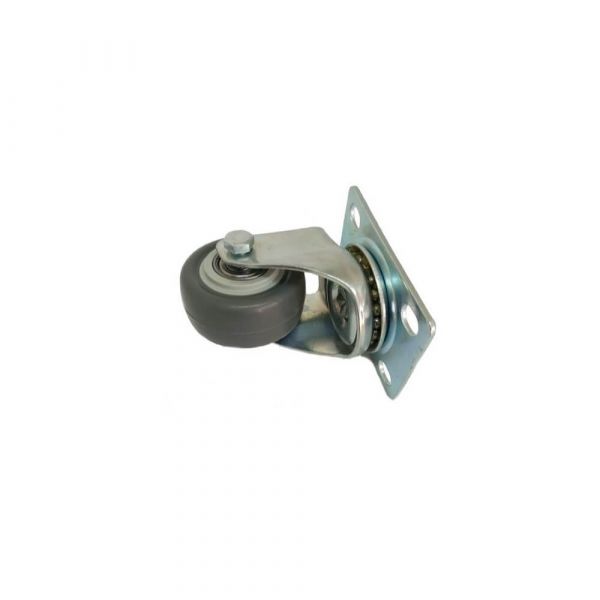 Rodizio De 50mm Sem Freio Cinza Soprano